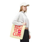 Don’t Forget to Cum! Heart Eyes Emoji | Mix & Match Fun-Flirty Lovers’ Totes