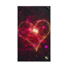 Fireworks Heart 3D Print | Nectar Napkins Classic Fun-Flirty Lovers’ Towels
