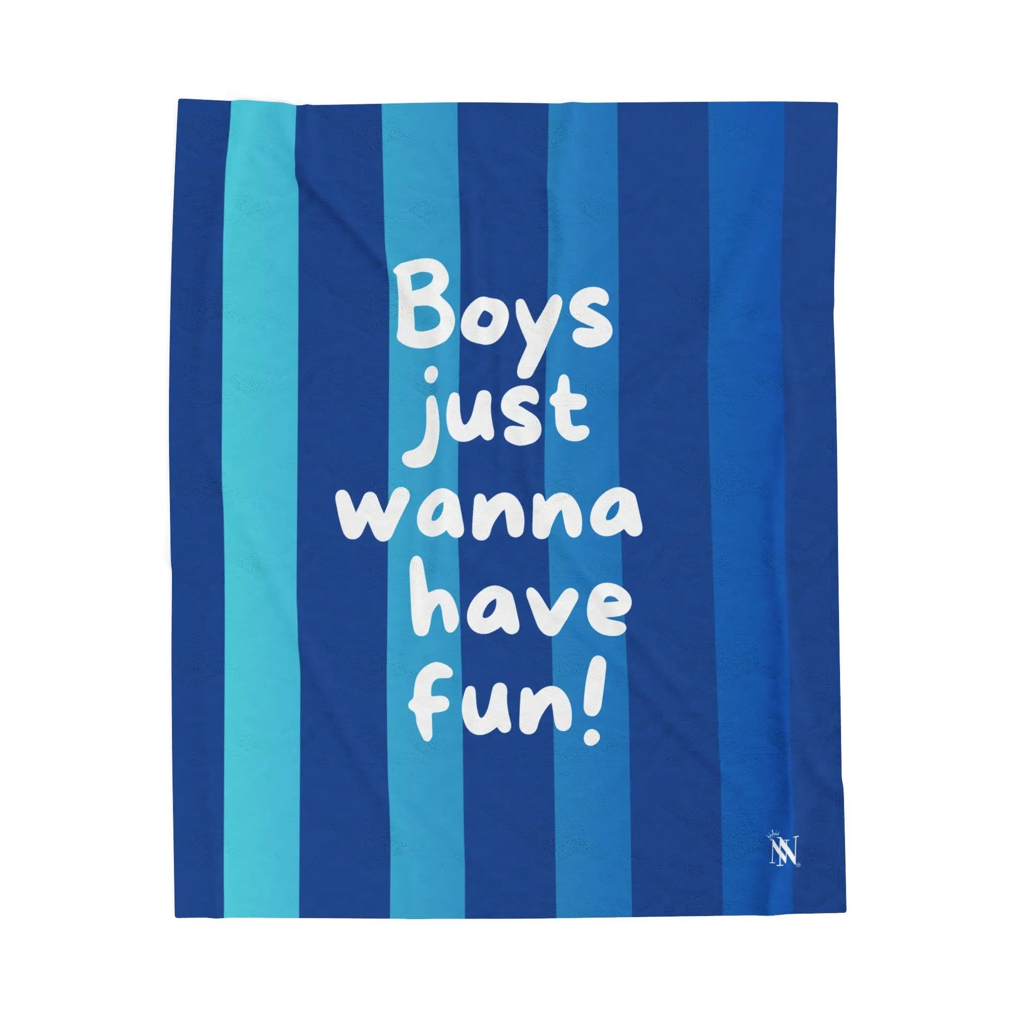 Boys Just Wanna Have Fun! | Mix & Match Soft Fun-Flirty Lovers’ Blankets