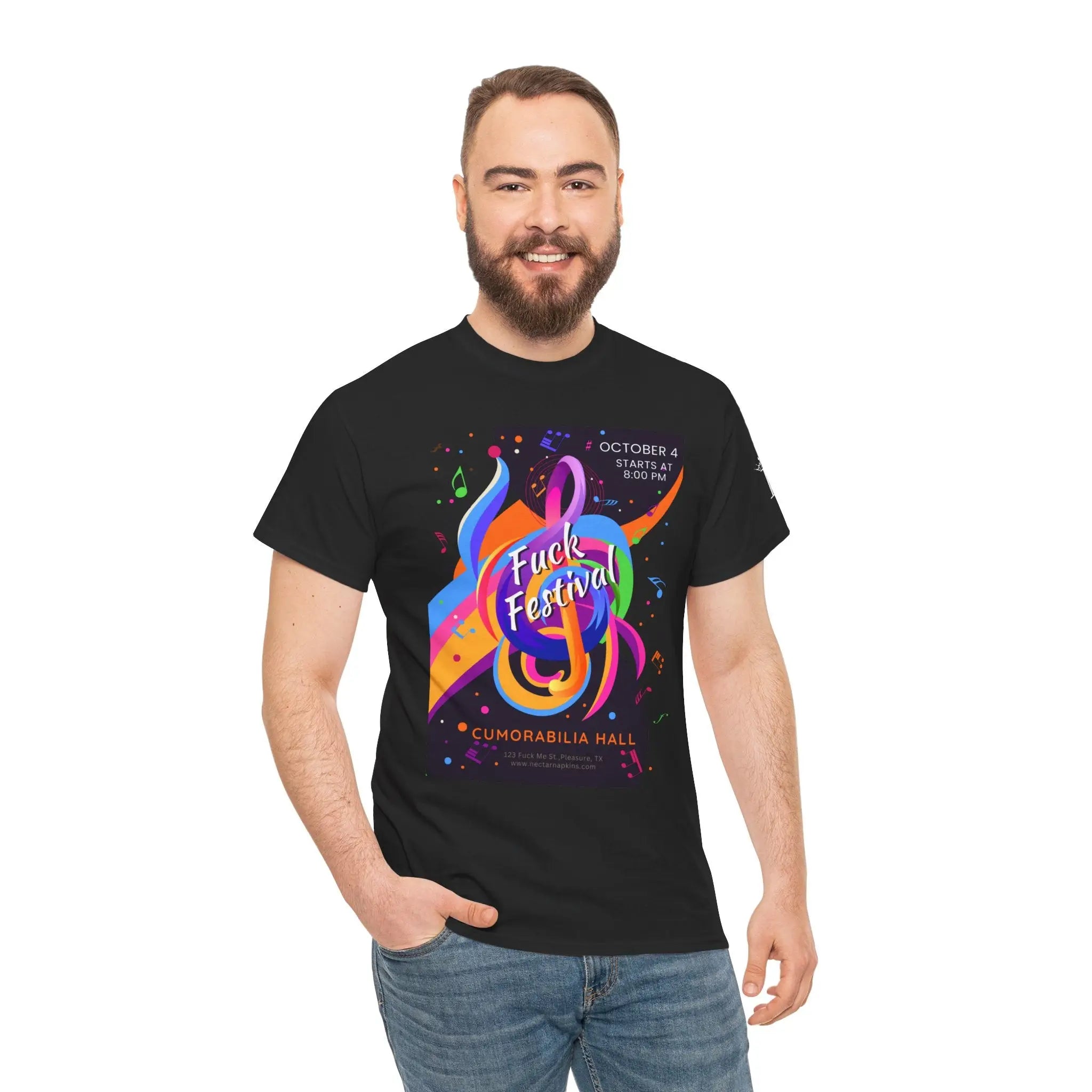 Fuck Festival! | Mix & Match 100% Cotton Unisex Fun-Flirty Lovers’ Tees