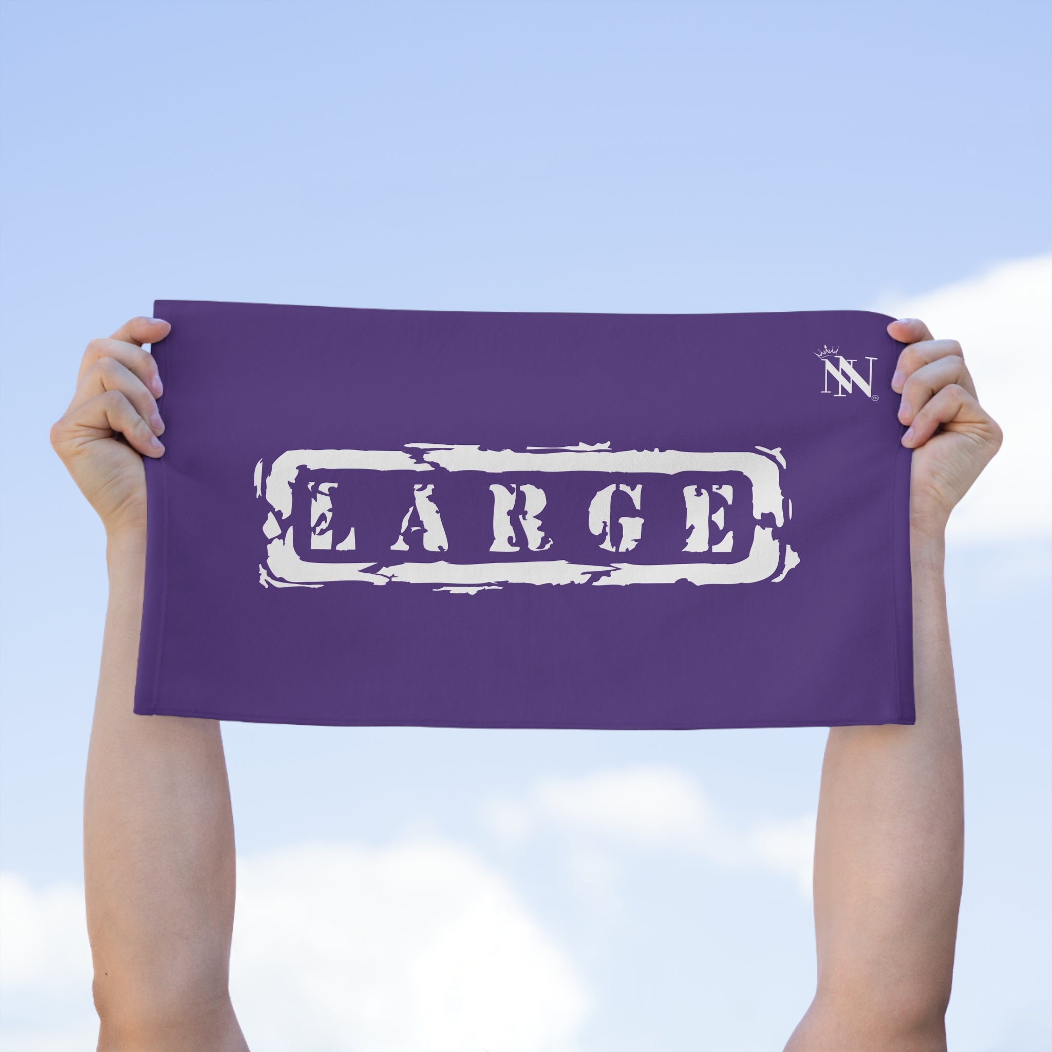 Large Purple | Mix & Match Soft Fun-Flirty Lovers’ Towels