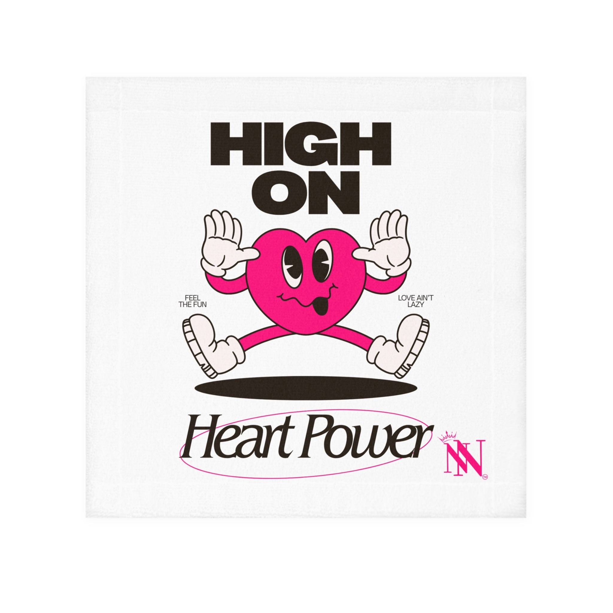 High on Heart Power | Mix & Match Lils’ Fun-Flirty Lovers’ Towels