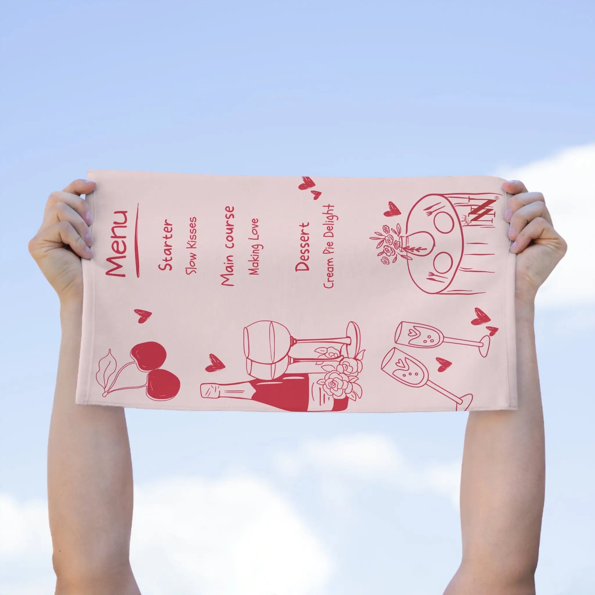 The Menu | Mix & Match Soft Fun-Flirty Lovers’ Towels