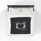 Hey Boo! | Mix & Match Velveteen Fun-Flirty Lovers’ Blankets
