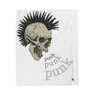 Punk Mohawk Skull | Nectar Napkins Fun-Flirty Lovers’ Blankets