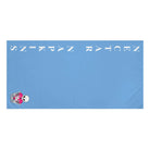 Nectar Napkins Brand Light Blue | Nectar Napkins XL Fun-Flirty Lovers’ Towels