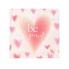 Be Yourself Heart Pattern Cum Rag