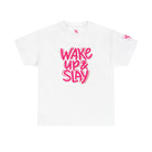 Wake Up & Slay | Mix & Match Cotton Unisex Fun-Flirty Lovers’ T-Shirts