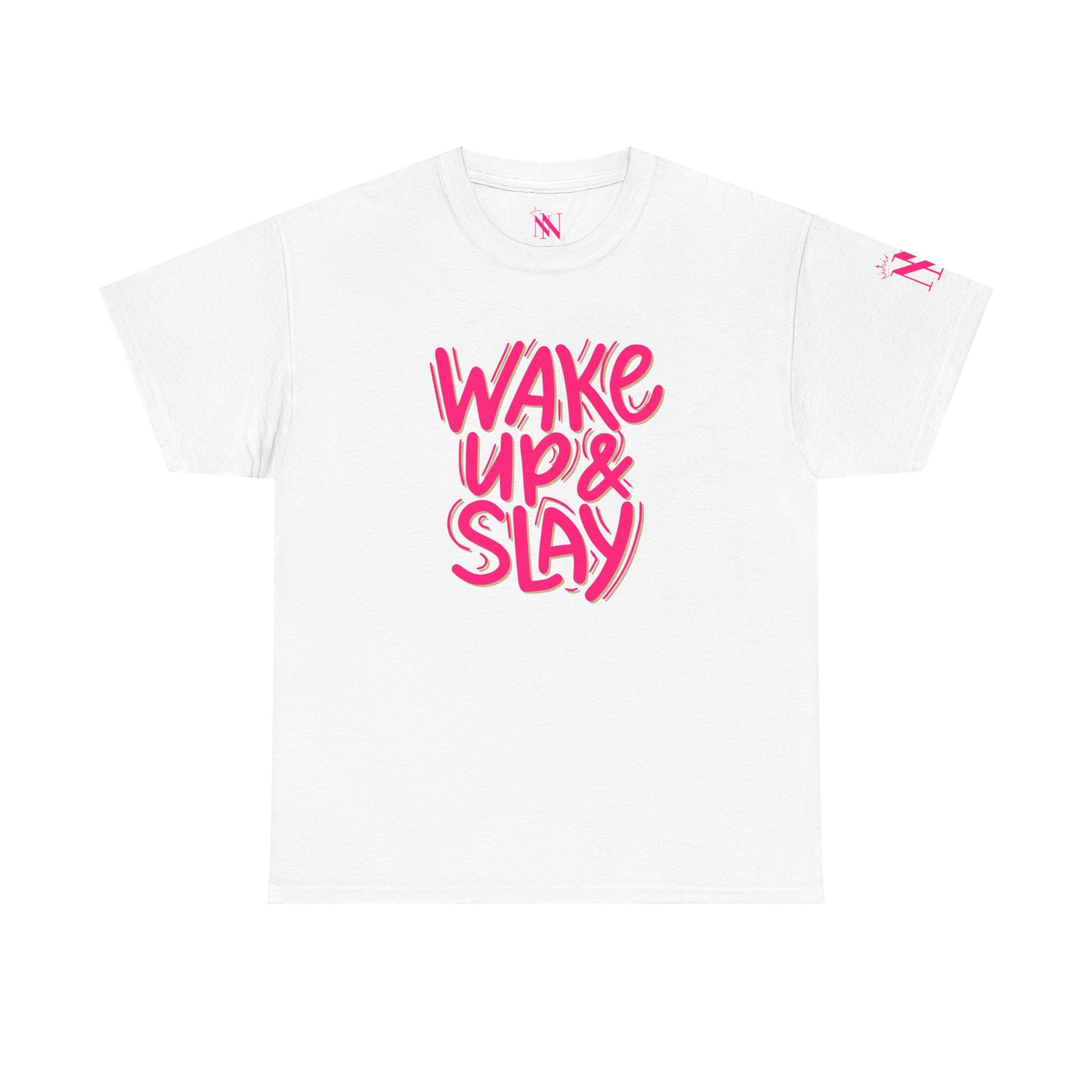 Wake Up & Slay | Mix & Match Cotton Unisex Fun-Flirty Lovers’ T-Shirts