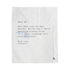 New Year New You | Mix & Match Velveteen Fun-Flirty Lovers’ Blankets