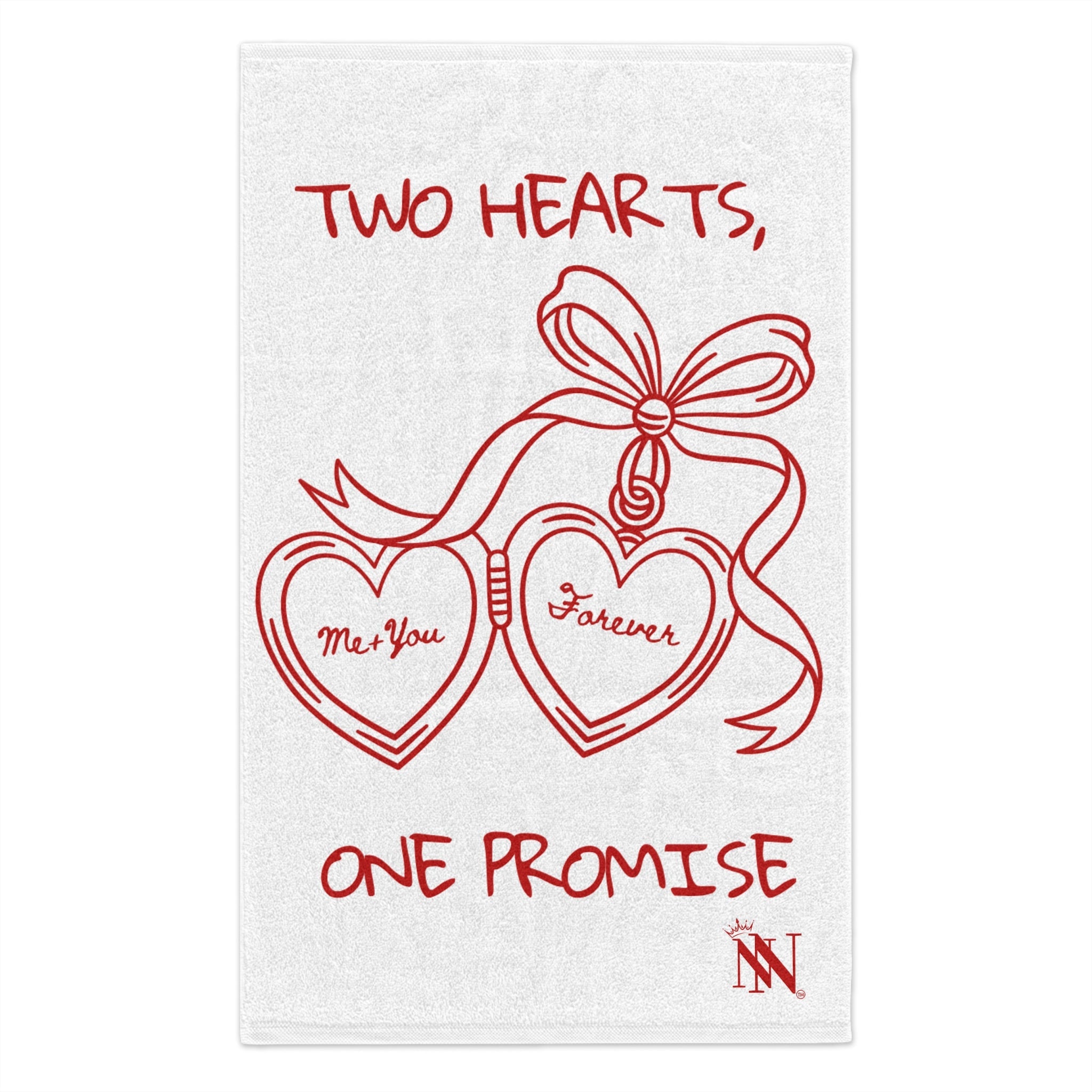 Two Hearts One Promise Sex Towel