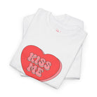 Kiss Me Candy Heart | Mix & Match 100% Cotton Unisex Fun-Flirty Lovers’ Tees