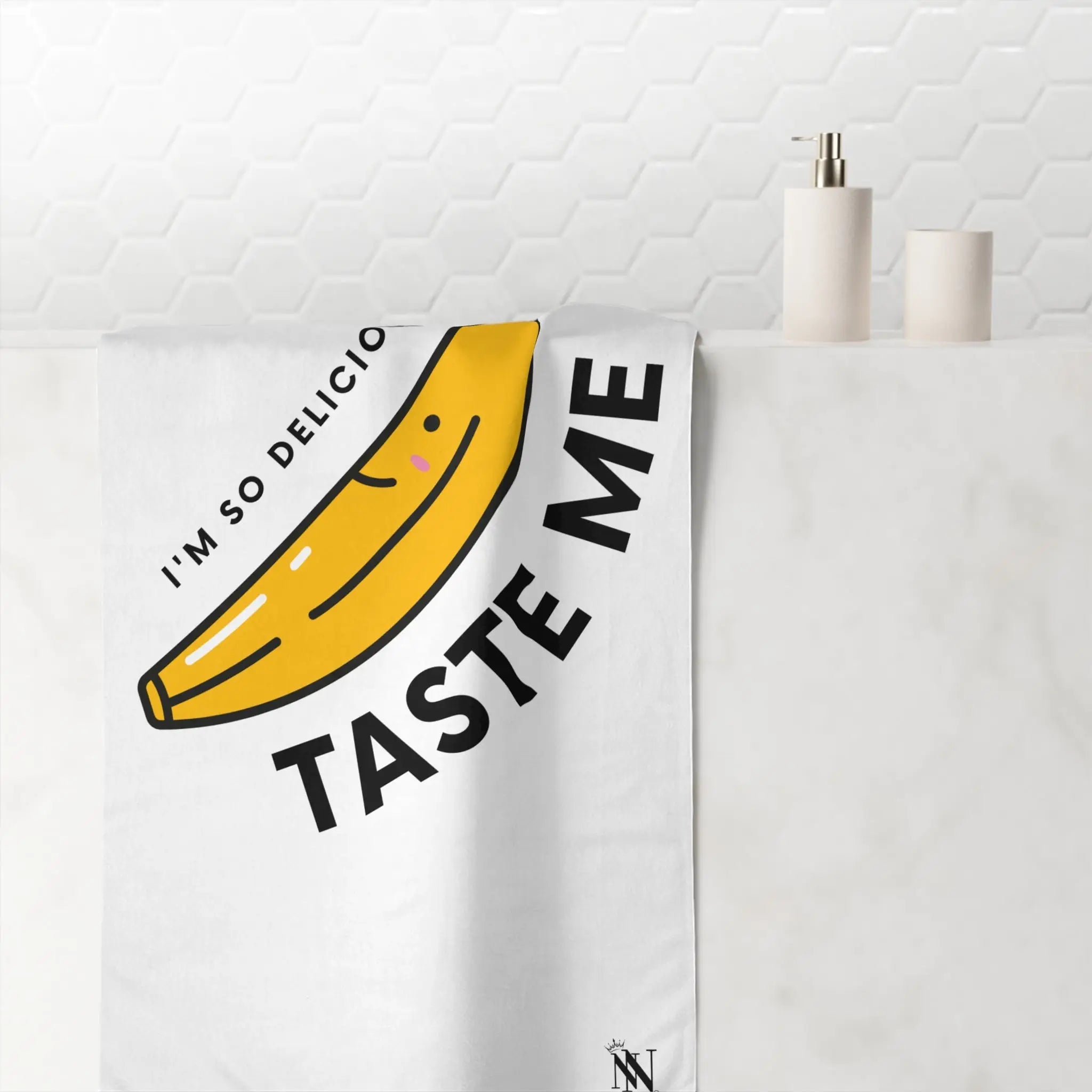 I’m So Delicious Banana | Mix & Match XL Fun-Flirty Lovers’ Towels