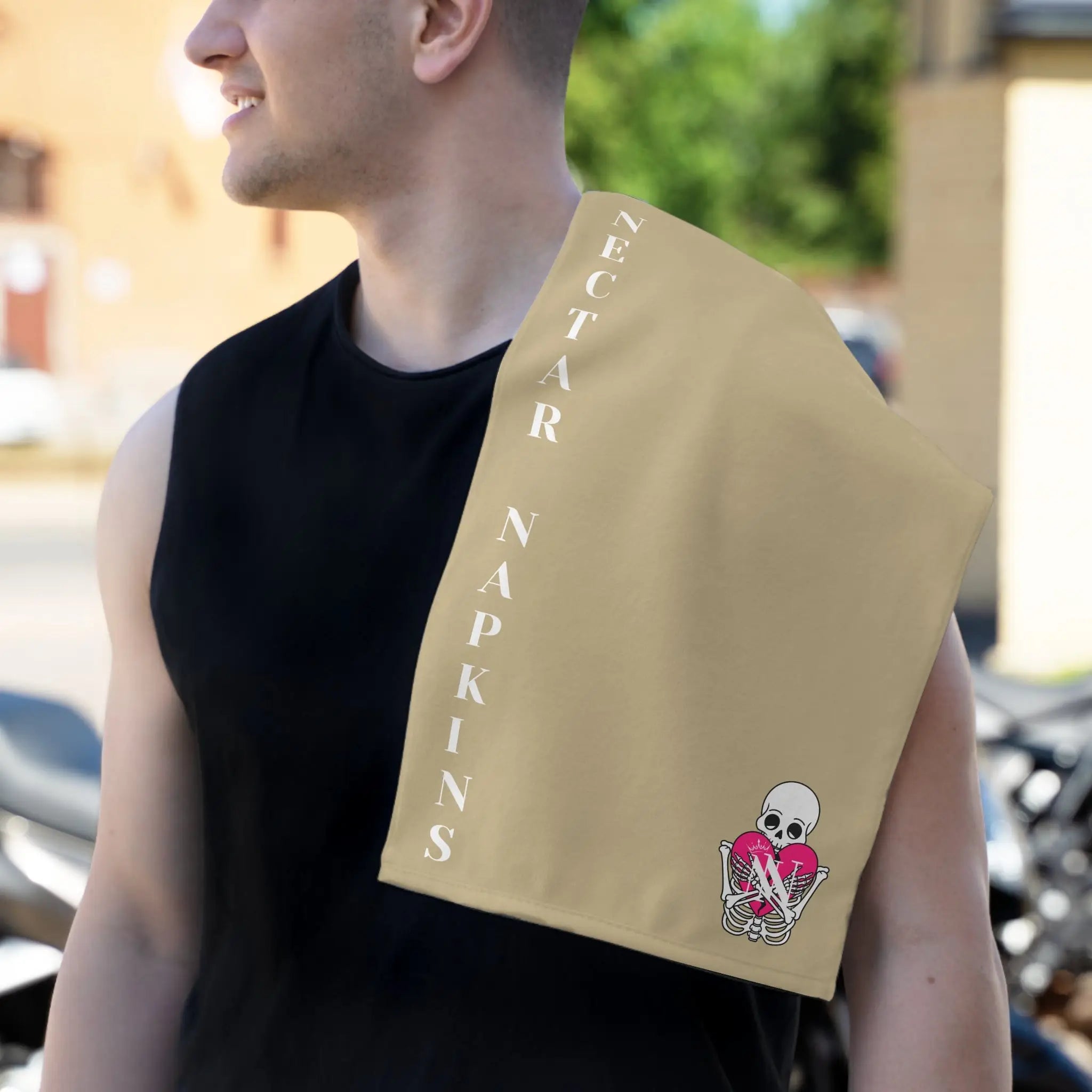 Nectar Napkins Brand Gold | Nectar Napkins Fun-Flirty Lovers’ Towels