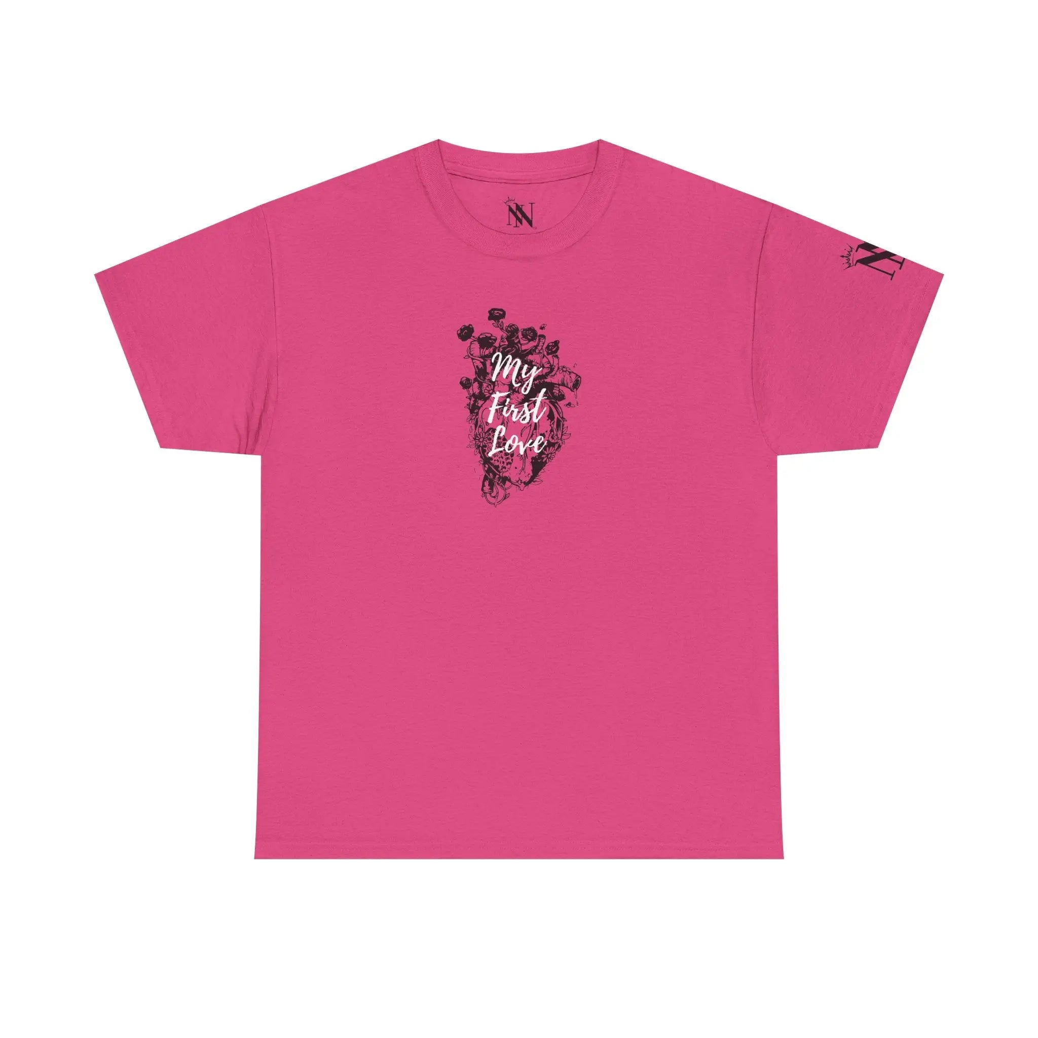My First Love Real Heart & Flowers | Nectar Napkins Fun-Flirty Lovers’ T-Shirts