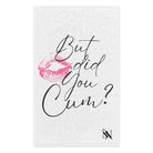But did you Cum? with a Kiss Sex Towel