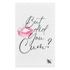 But did you Cum? with a Kiss | Mix & Match Soft Fun-Flirty Lovers’ Towels