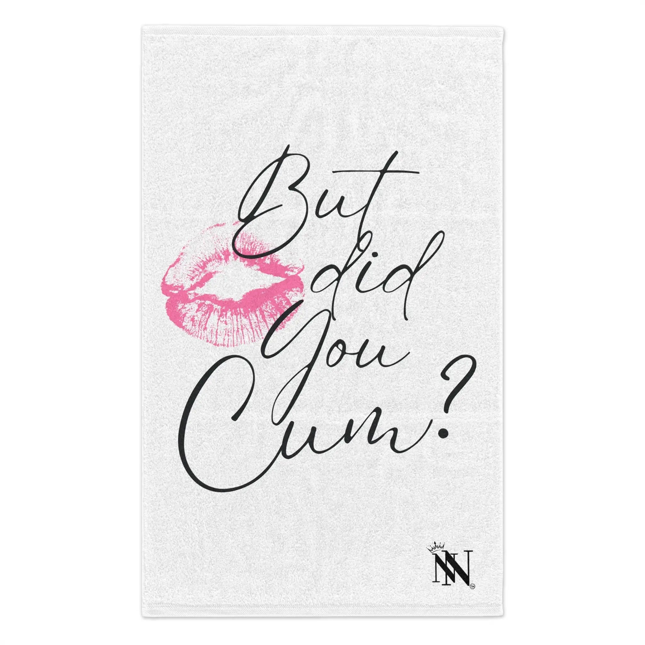 But did you Cum? with a Kiss Sex Towel