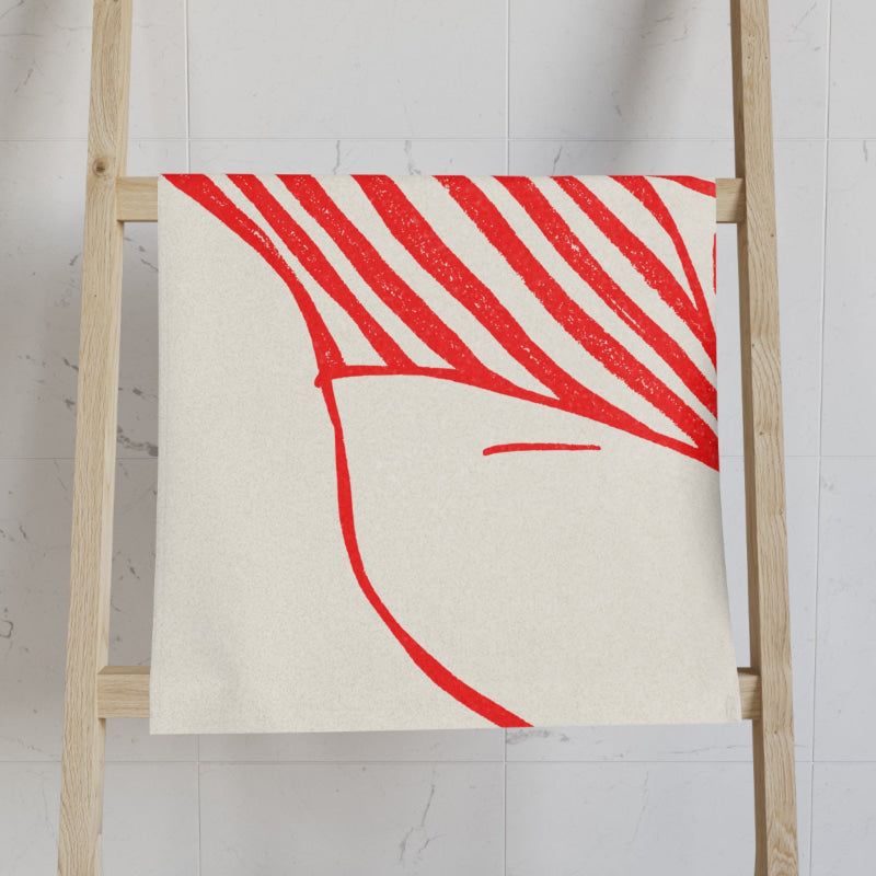 Vintage Swimsuit Poster | Mix & Match Classic Fun-Flirty Lovers’ Towels