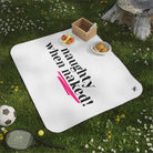 Naughty When Naked! | Mix Match Fun-Flirty Lovers’ Water-Resistant Blankets