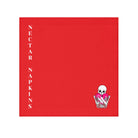 Nectar Napkins Brand Bright Red Microfiber Nut Rag