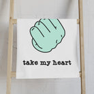 Take My Heart | Nectar Napkins Classic Fun-Flirty Lovers’ Towels