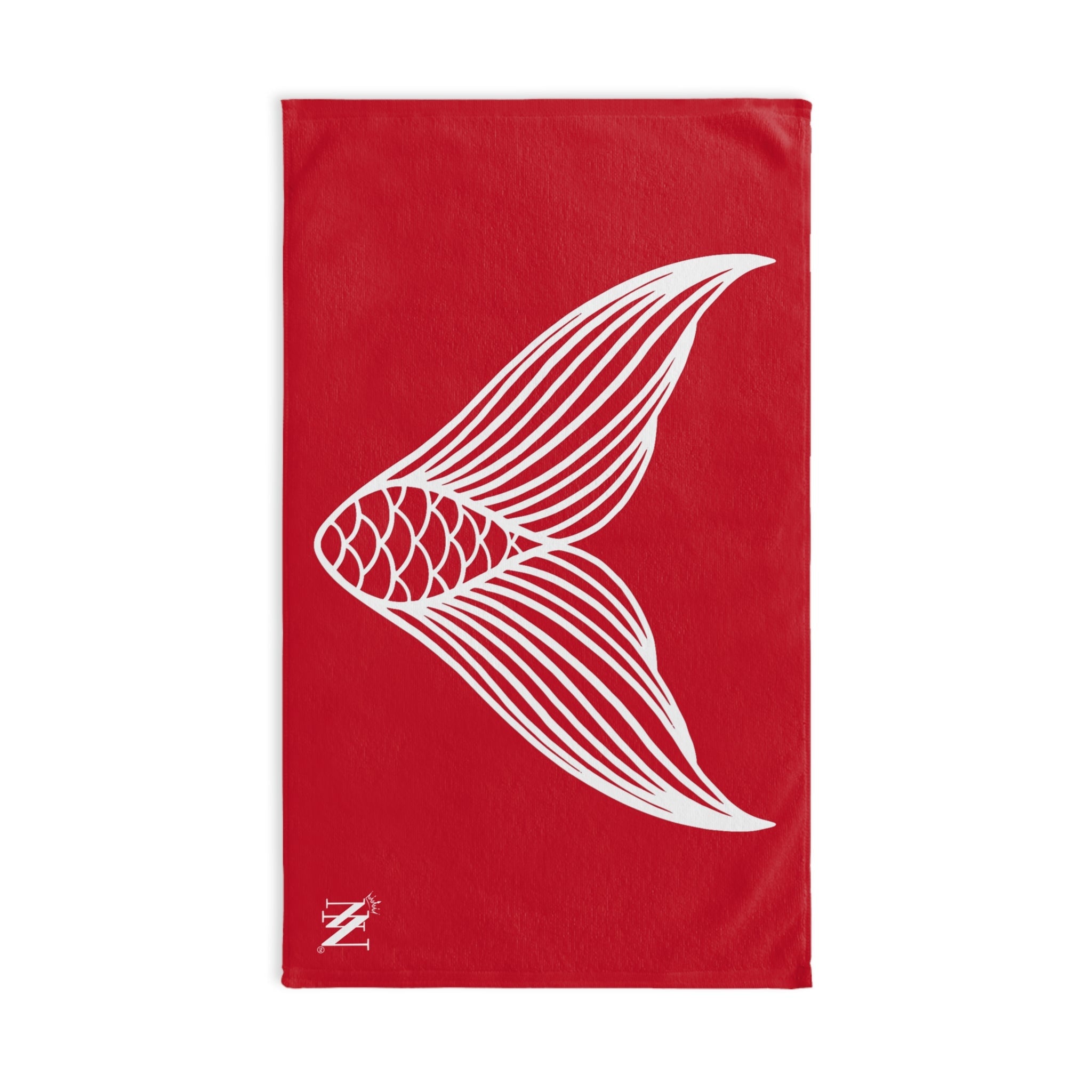 Mermaid Tail Red Cum Towel