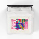 Nineties Sex Song | Mix & Match Velveteen Fun-Flirty Lovers’ Blankets