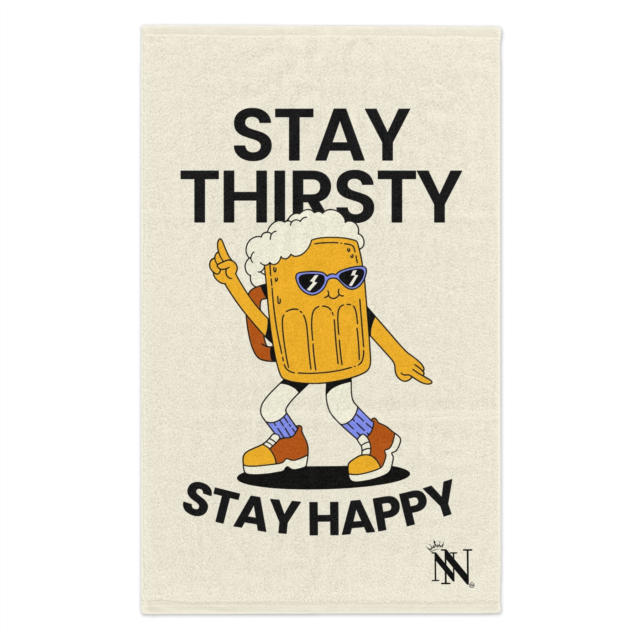 Stay Thirsty Stay Happy Microfiber Towel