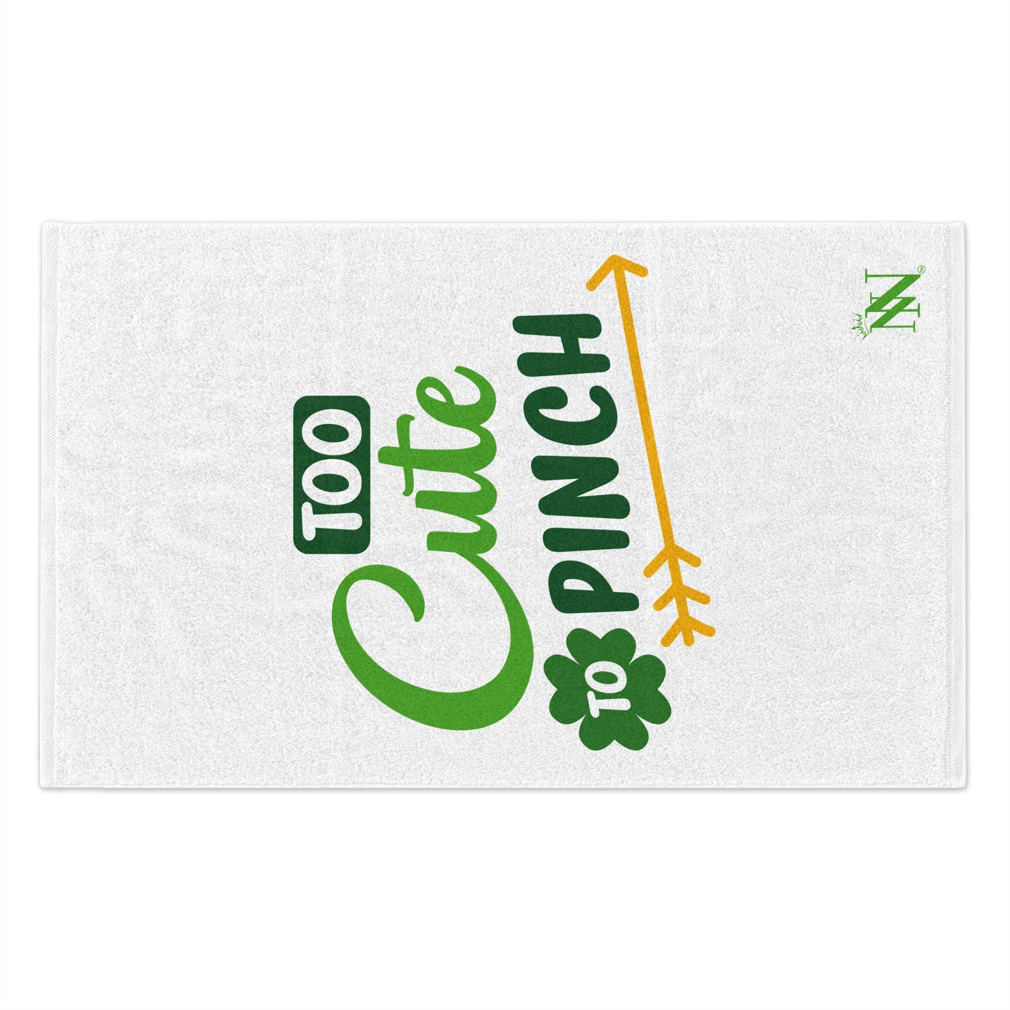 Too Cute to Pinch St. Patrick’s Day | Mix & Match Soft Fun-Flirty Lovers’ Towels