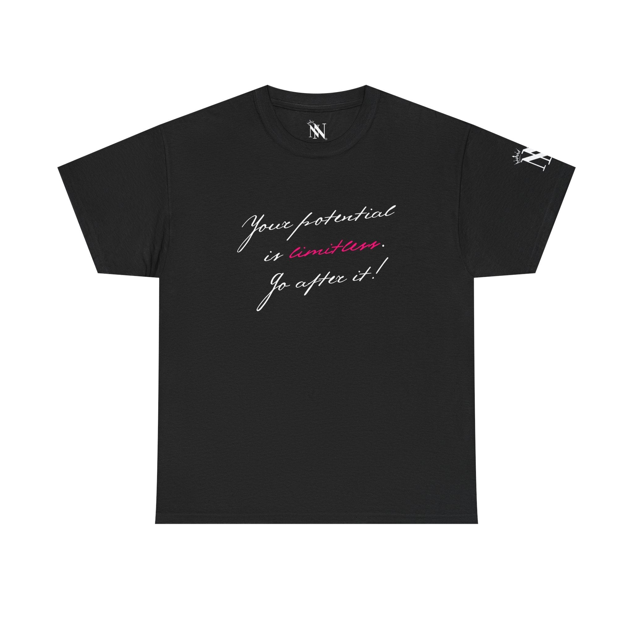 Your Potential is Limitless | Mix & Match Cotton Unisex Fun-Flirty Lovers’ T-Shirts