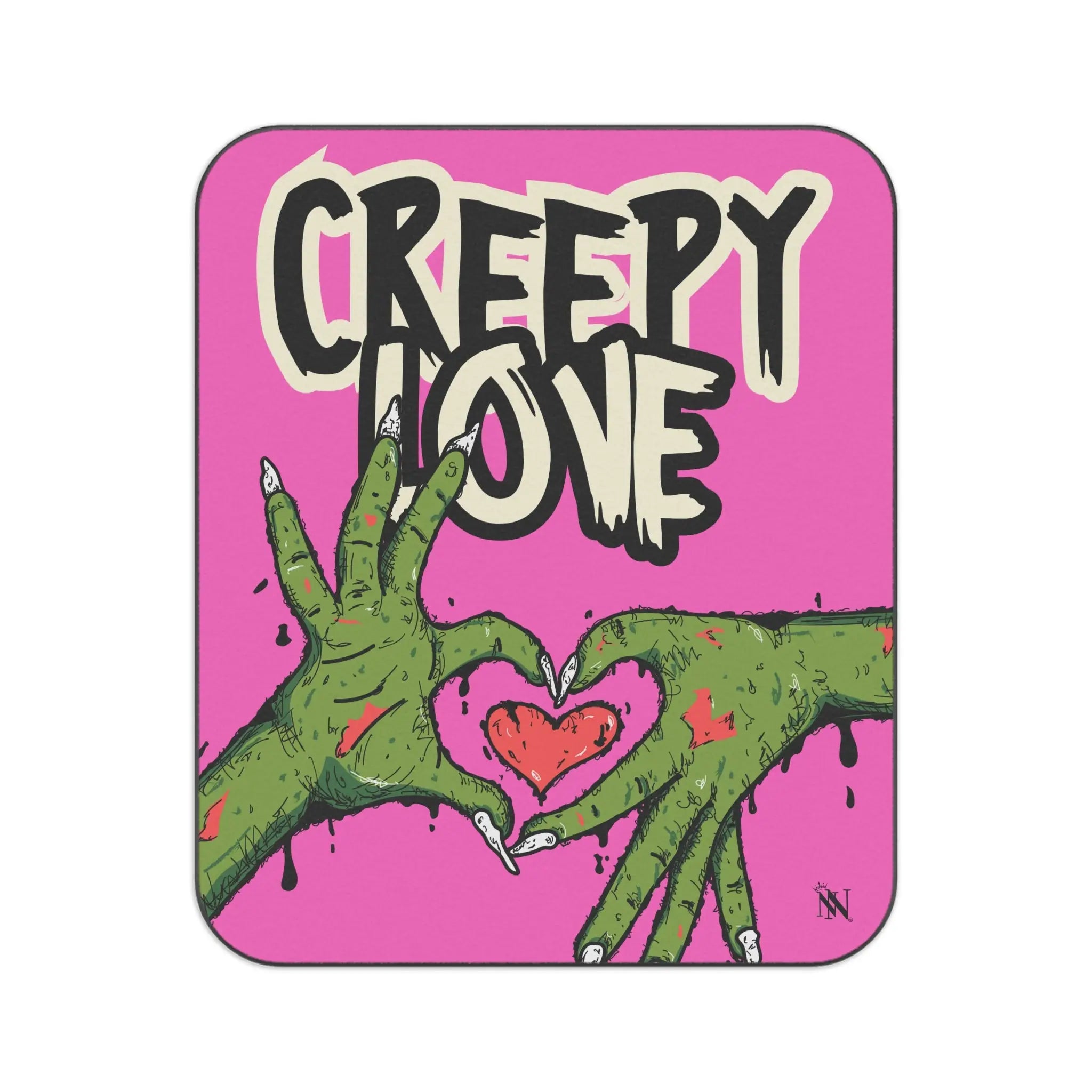 Creepy Love | Mix Match Fun-Flirty Lovers’ Water-Resistant Blankets