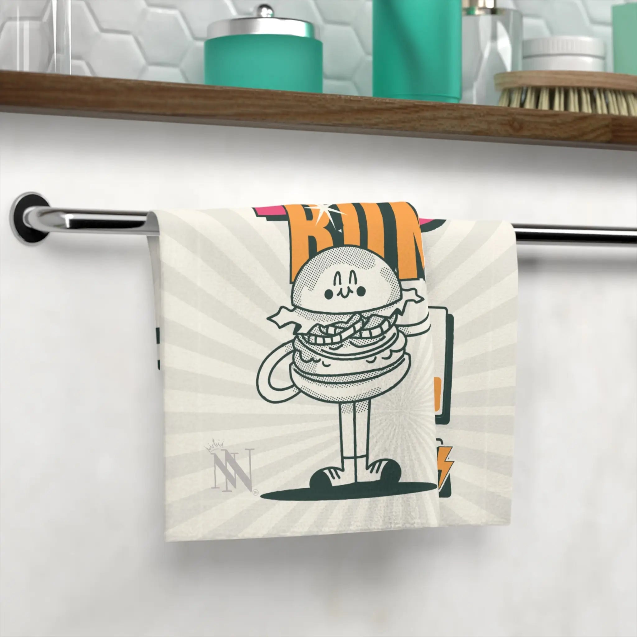 Big Buns After Sex Towel