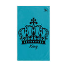Large Crown King Teal | Mix & Match Classic Fun-Flirty Lovers’ Towels