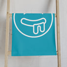 Drooling Emoji Teal | Mix & Match Classic Fun-Flirty Lovers’ Towels