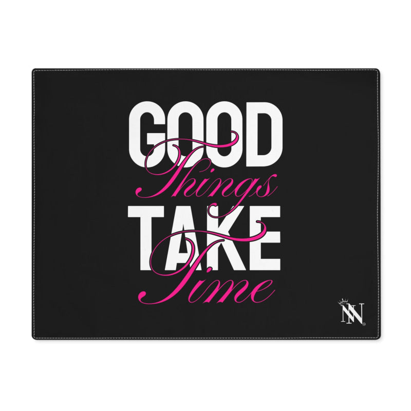 Good Things Take Time | Mix & Match Playful Fun-Flirty Lovers’ Toy Mats