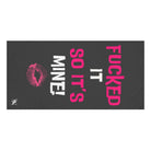 Fucked It So It’s Mine! With a Kiss | Nectar Napkins XL Fun-Flirty Lovers’ Towels