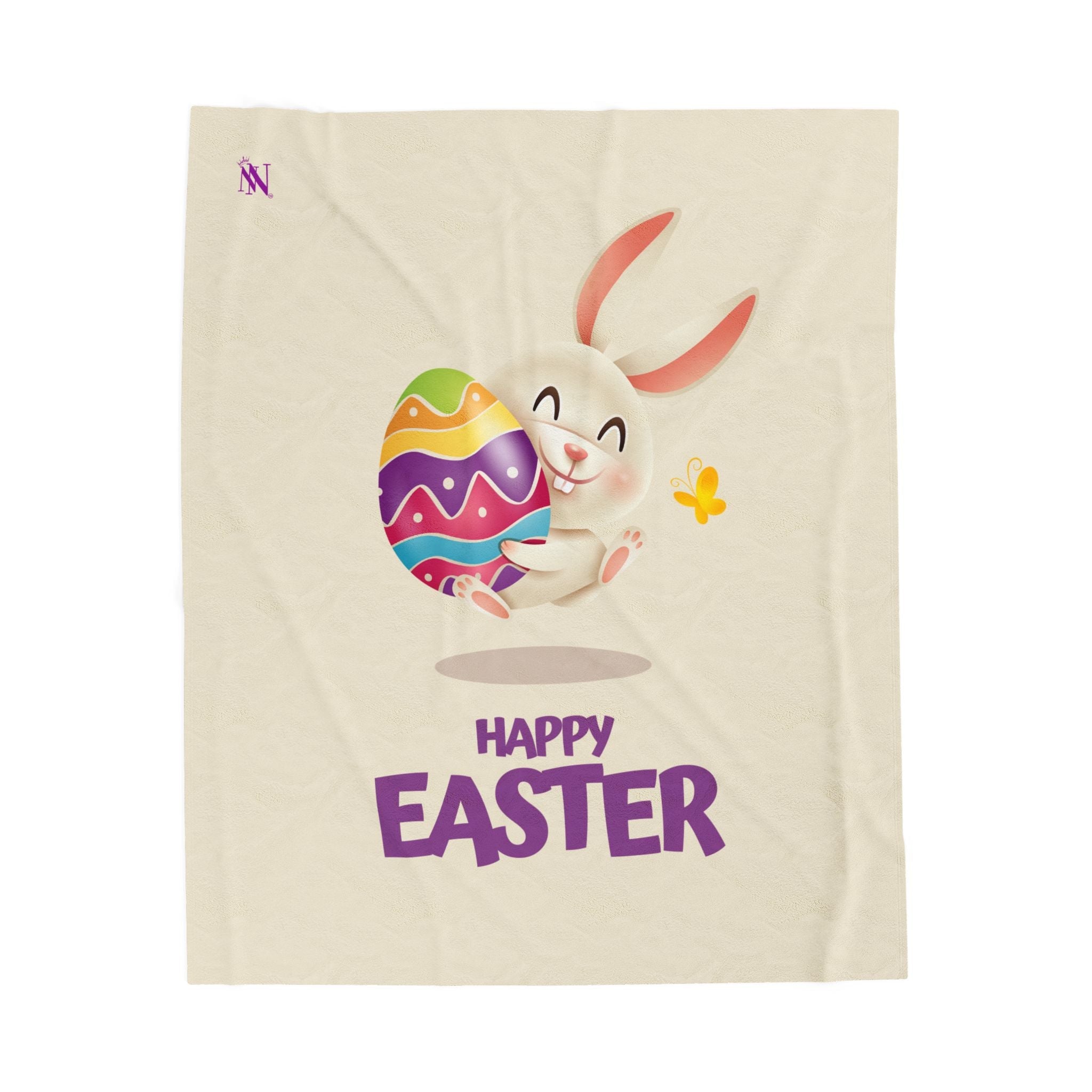 Happy Easter Bunny | Mix & Match Velveteen Fun-Flirty Lovers’ Blankets
