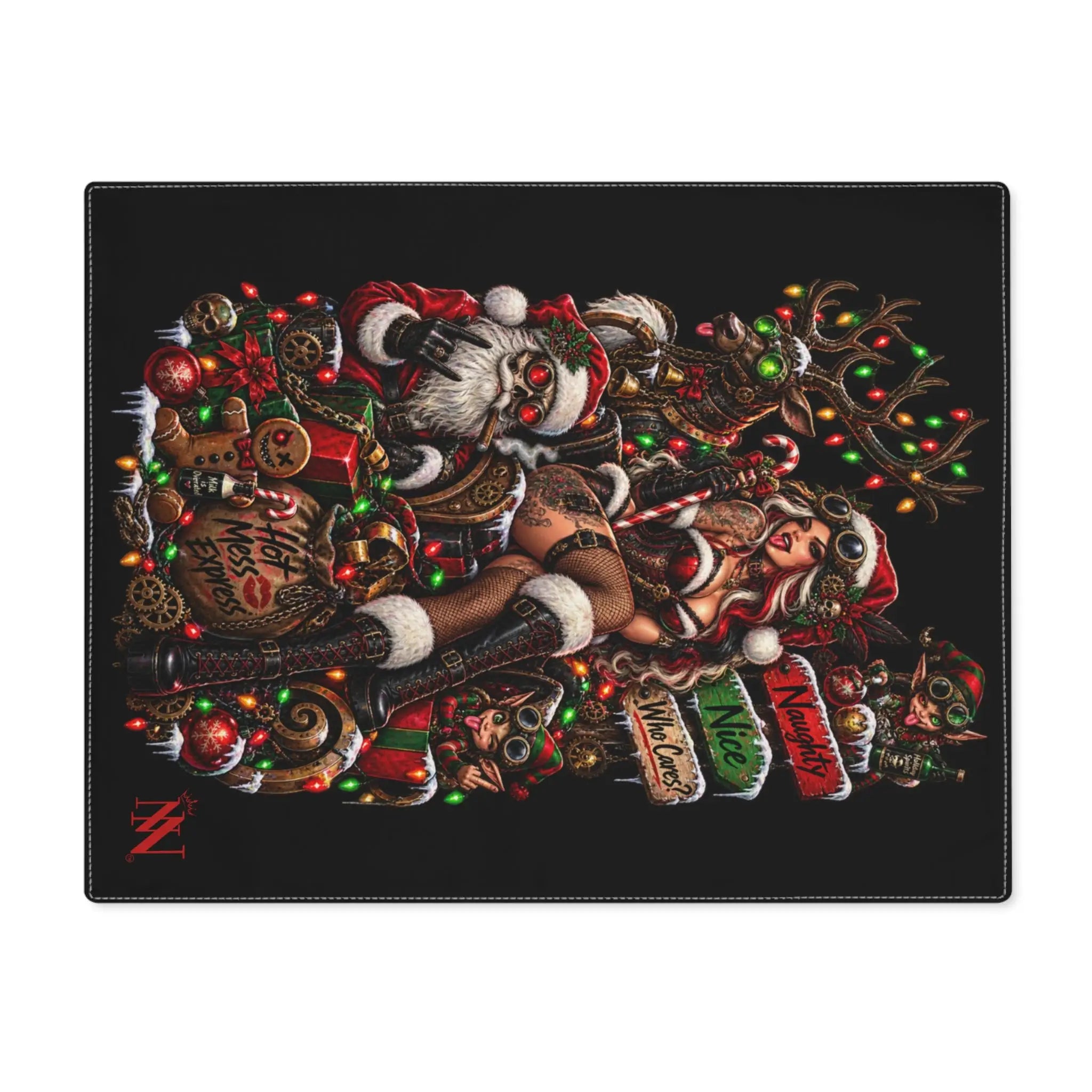 Christmas Wicked Fantasy | Nectar Napkins Fun-Flirty Lovers’ Toy Mats