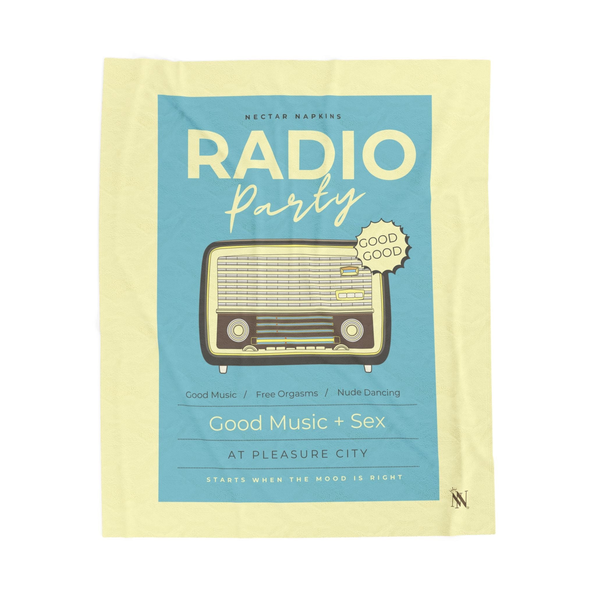 Radio Night | Mix & Match Fun-Flirty Lovers’ Blankets