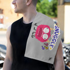 Snuggle Monster??? Light Grey | Mix & Match Soft Fun-Flirty Lovers’ Towels