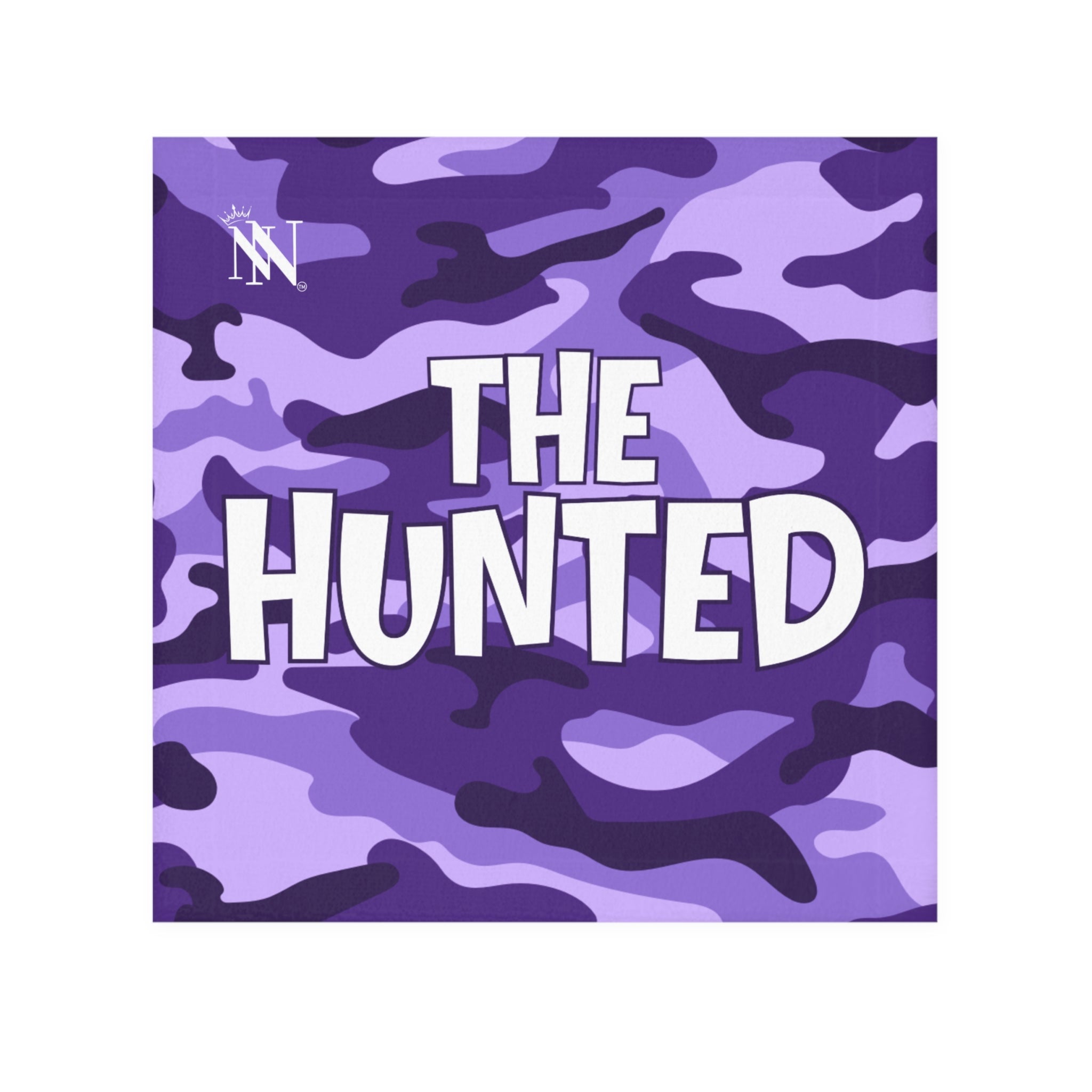 The Hunted Purple Camo Cum Rag