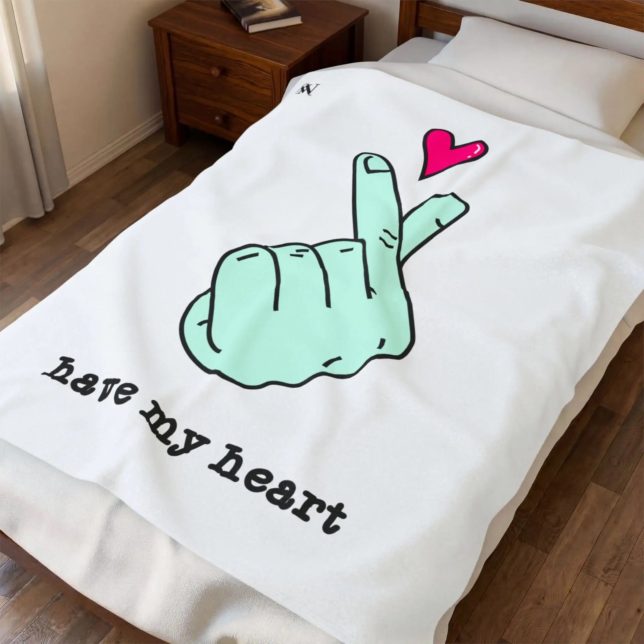Have My Heart | Nectar Napkins Fun-Flirty Lovers’ Blankets