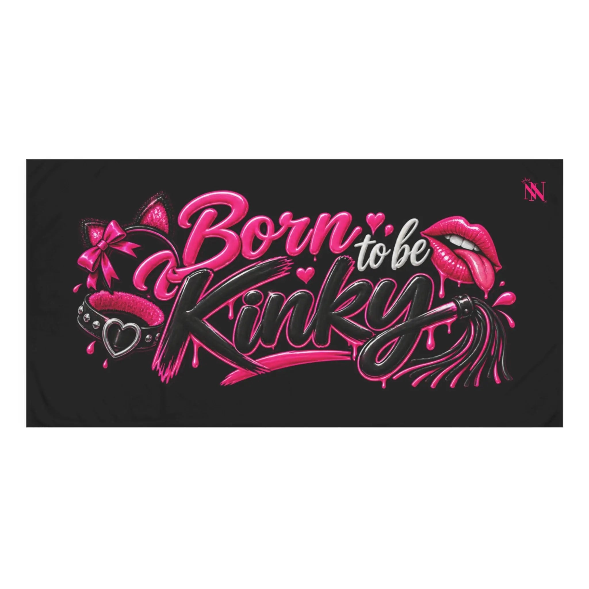 Born to Be Kinky Sexy XL Sex Towel