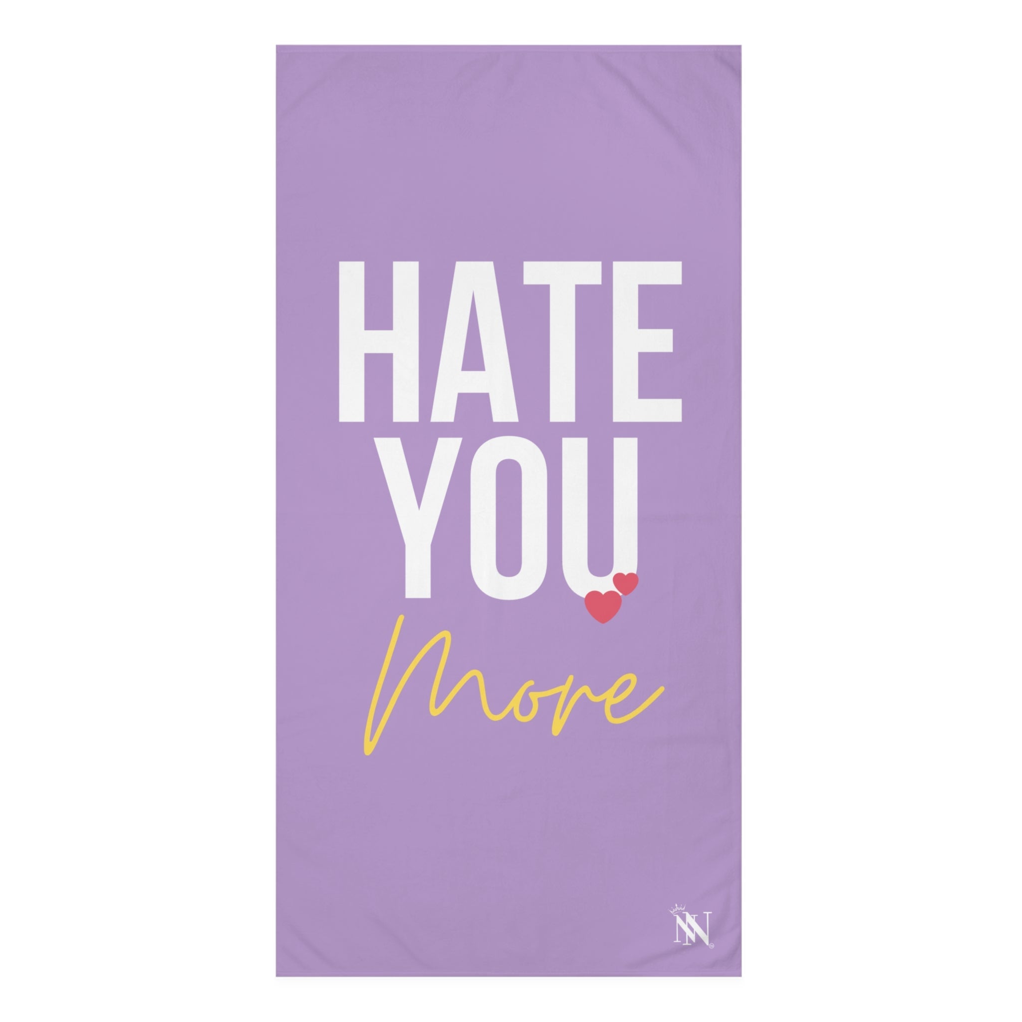 Hate You More | Mix & Match XL Fun-Flirty Lovers’ Towels