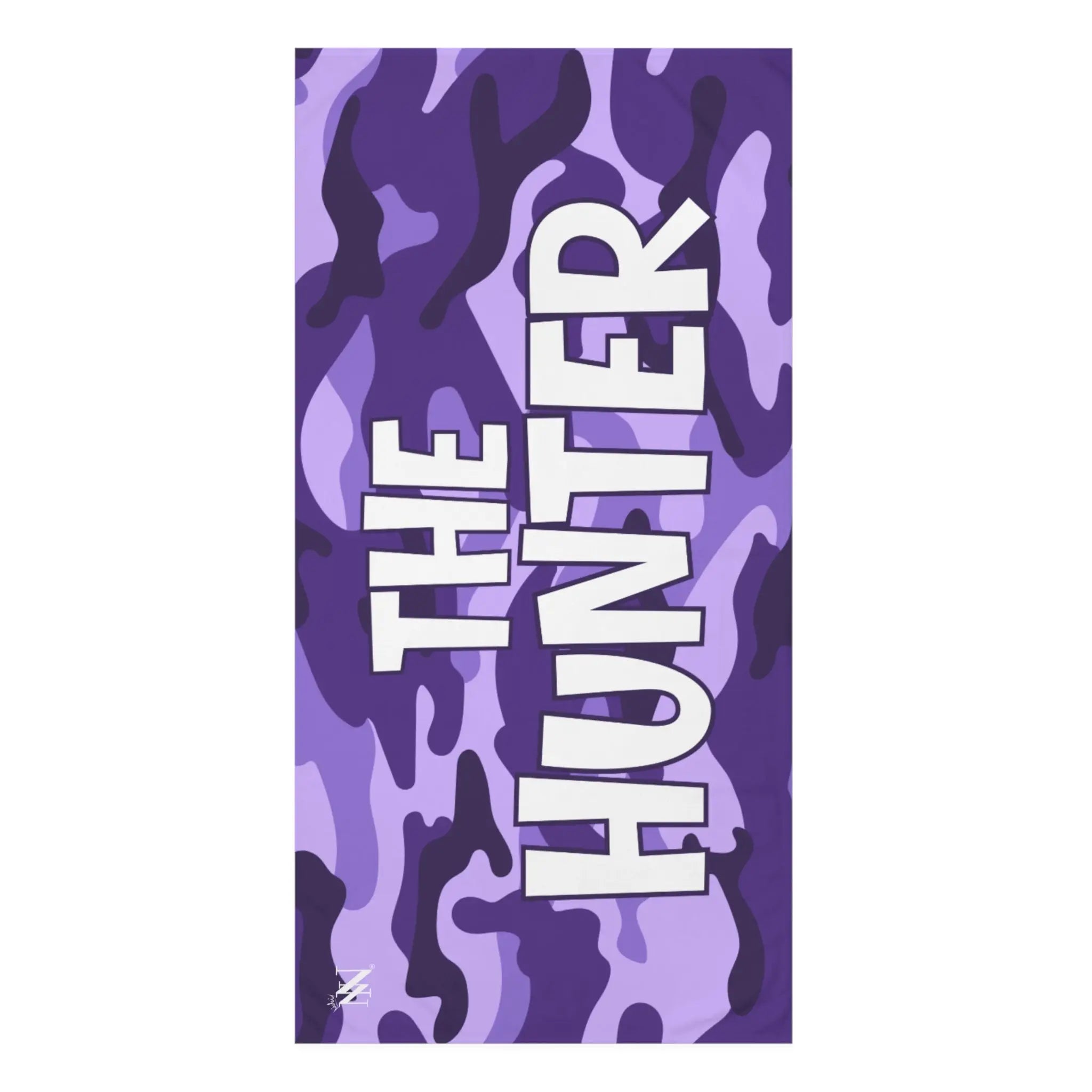 The Hunter Purple Camo Anal Towel