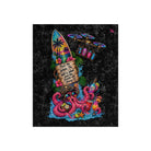 Liquid Chaos Spring Break Crushed Velvet Blanket