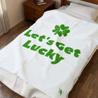 Let’s Get Lucky St. Patrick’s Day | Mix & Match Soft Fun-Flirty Lovers’ Blankets