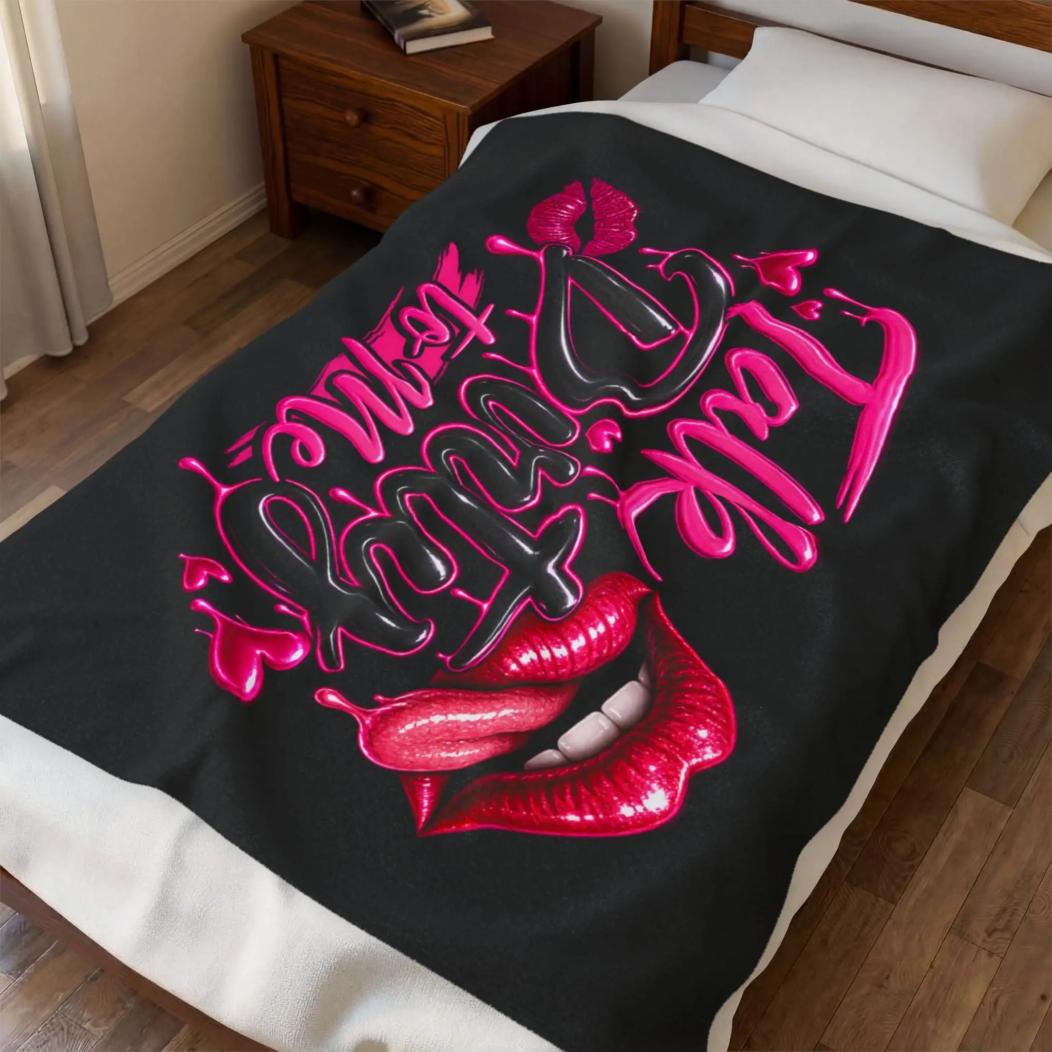 Talk Dirty to Me Sexy Lovers’ Blanket