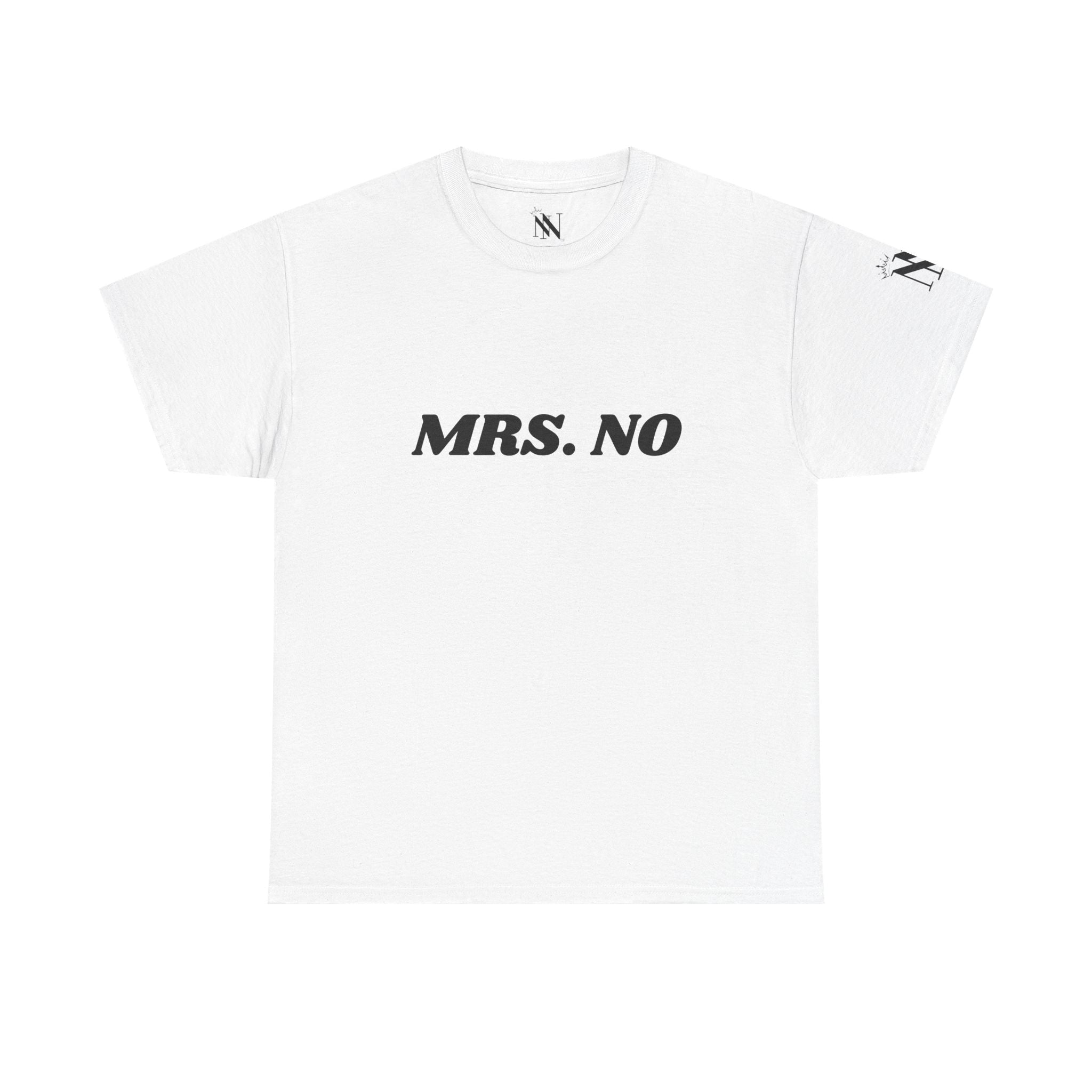 Mrs. No | Mix & Match Cotton Unisex Fun-Flirty Lovers’ T-Shirts
